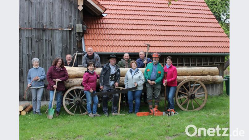 Beim Museumstag sind viele Gerätschaften für die Forstwirtschaft gestern und heute zu sehen. Bild: pko