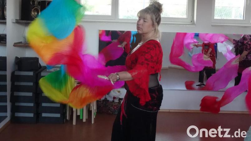 Bea Troglauer ist die Trainerin der&quot; Oriental Ladies&quot;. Bild: hka