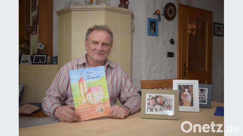 Das neueste Werk des Autors Karl Lang ist das Kinderbuch "Felix, die Burgmaus". In ihm wird die Geschichte der Burg Tausnitz kindgerecht aufbereitet. Bild: bnr