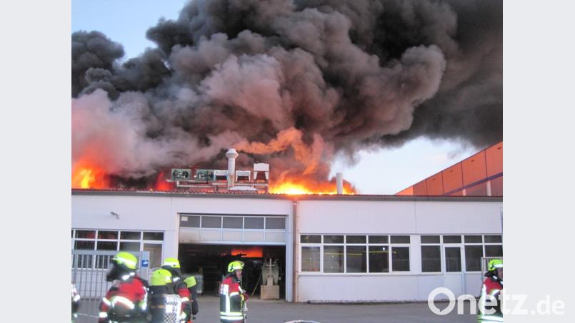Brand in Roding Bild: Feuerwehr Roding
