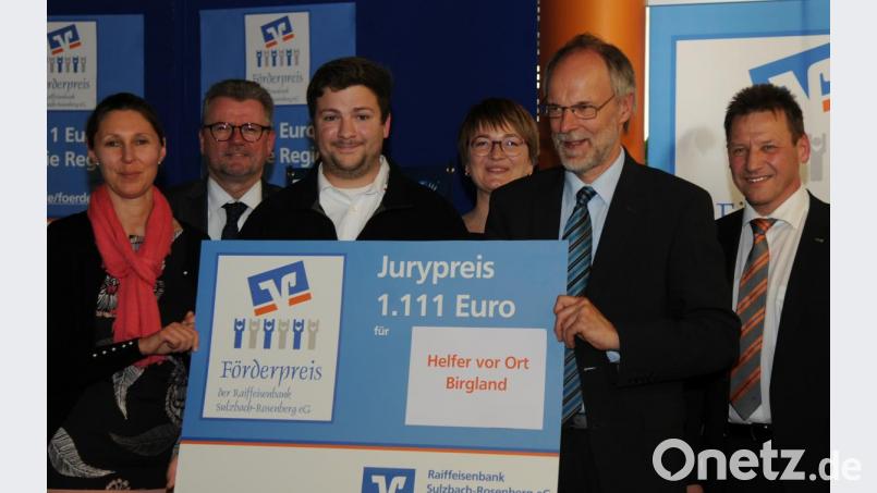 Der Förderpreis der Jury geht an die Helfer vor Ort Birgland. Bild: gf