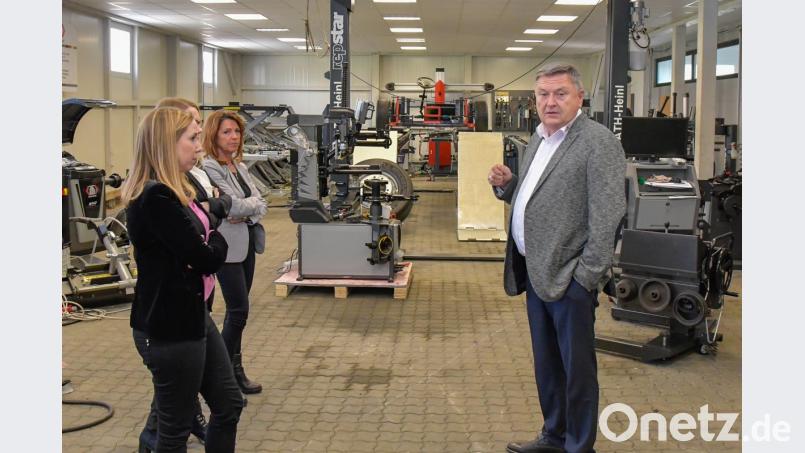 &quot;Showroom&quot; mit Heindl-Produkten am bisherigen Standort Kauerhof. Bild: chl