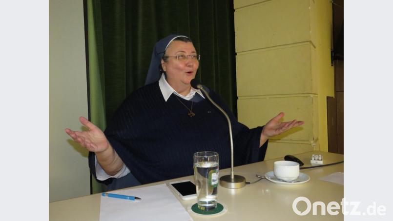 Schwester Teresa hat viel Verständnis dafür, das Menschen nun einmal Fehler begehen. Bild: ubb