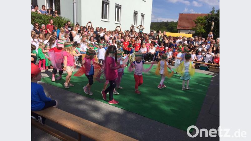 Bei den Aufführungen zum Kindergartenfest in St. Joseph dürfen alle Kinder mitmachen. Bild: krb