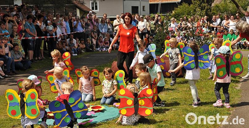 Die Kinder mimten viele Tiere und zogen durch Wiese, Wald und Heide. Bild: R. Kreuzer