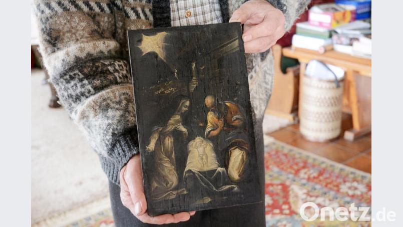 Ein Meisterwerk aus dem 16. Jahrhundert tauchte beim &quot;Schätz-Tag&quot; in Weiden auf. Der Experte taxierte das Kunstwerk auf rund 5000 Euro. Bild: Gabi Schönberger