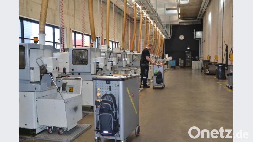 Blick in die Produktionshalle. Bild: Reiner Wittmann