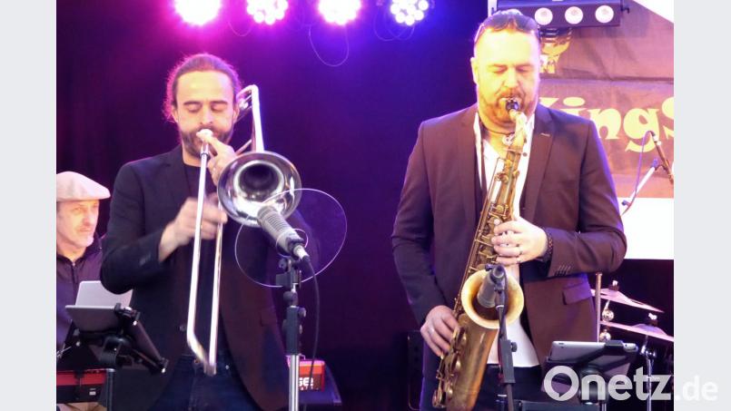 Peter (links) und Markus König, Gründer der „King-Size Musics“ Bild: fsb