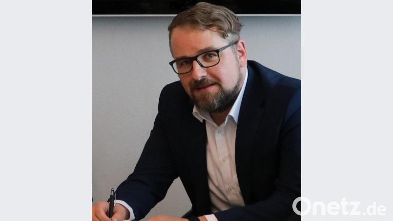 Wirtschaftsförderer Volker Höcht hat sein Büro im Landratsamt. Bild: exb