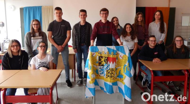 Die Schüler wurden im Planspiel zu Politikern. Bild: exb