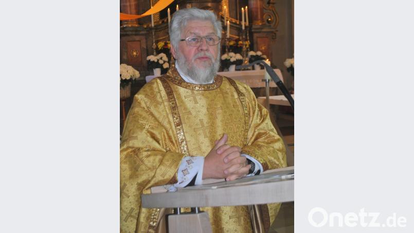 Archimandrit Andreas Thiermeyer hielt die Festpredigt Bild: no