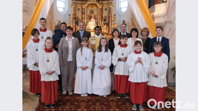 Erstkommunion in Kohlberg. Bild: exb