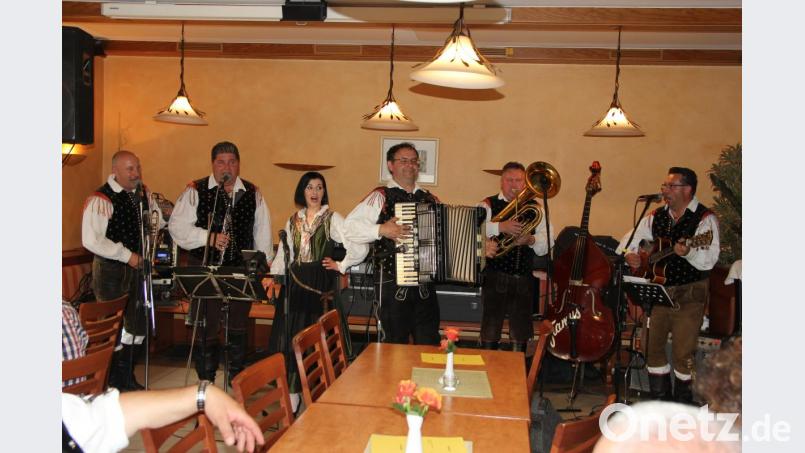 Die Gruppe Slovensky Zvoky aus Slowenien sorgte für die musikalische Unterhaltung. Bild: ral