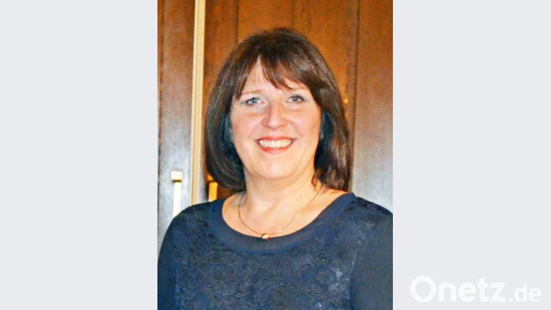 Gabi Strauß, Vorsitzende der Theatergruppe Kirchenthumbach Bild: ü
