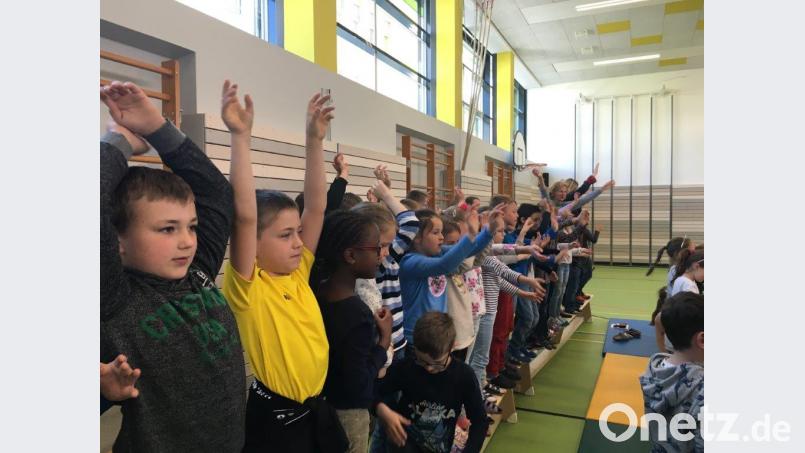 &quot;Kinderoper Papageno&quot; in der Grundschule Neustadt. Bild: exb