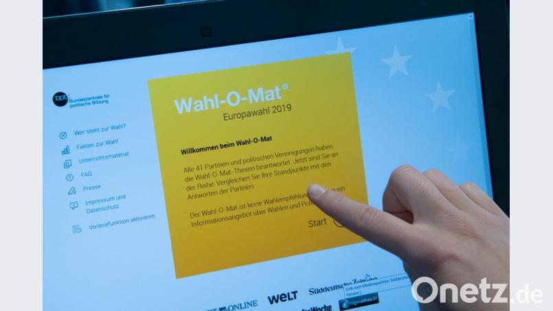 Die Partei Volt Deutschland hatte erreicht, dass der Wahl-O-Mat zur Europawahl vorerst auf Eis gelegt werden muss. Bild: Paul Zinken