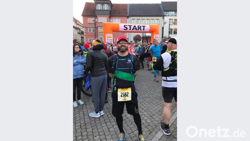Auch Mike Bradfish (DJK Pressath) wagt sich beim Rennsteiglauf an die Supermarathon-Strecke. Bild: wat