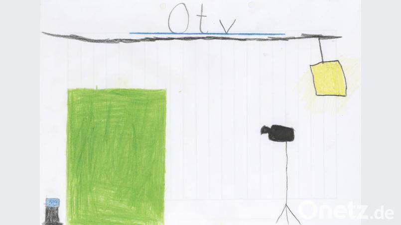 Die Kinder aus Oberbibrach haben zu jedem Erlebnis in Amberg ein Bild gemalt. Bild: exb