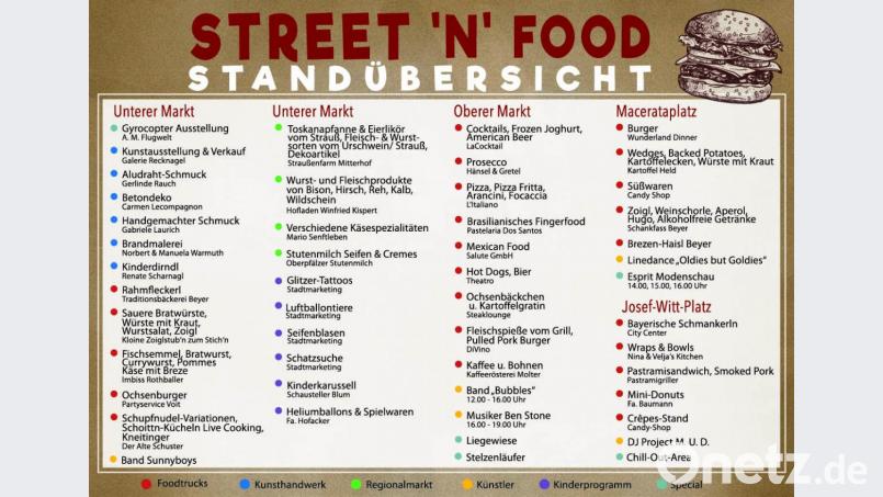 Die Stände bei Street&#039;n&#039;Food. Bild: tss