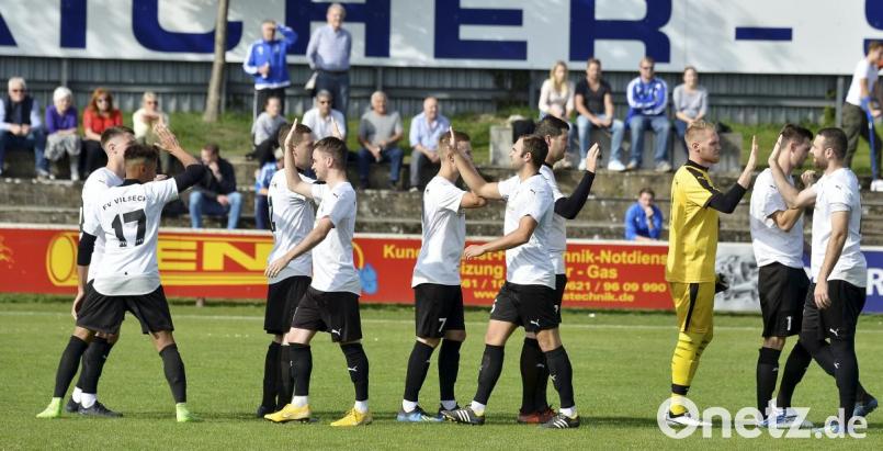 Auf geht’s in die Relegation: Der FV Vilseck (Bild) duelliert sich am Samstag mit der SpVgg Vohenstrauß. Für den Verlierer ist die Saison beendet, der Gewinner spielt am Mittwoch in Runde zwei. Bild: Hubert Ziegler