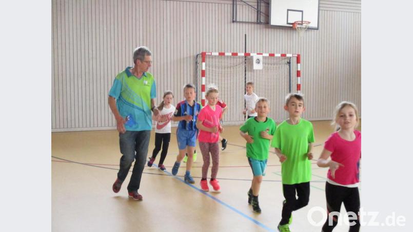 Die Schüler sind inzwischen gut in Form Bild: exb