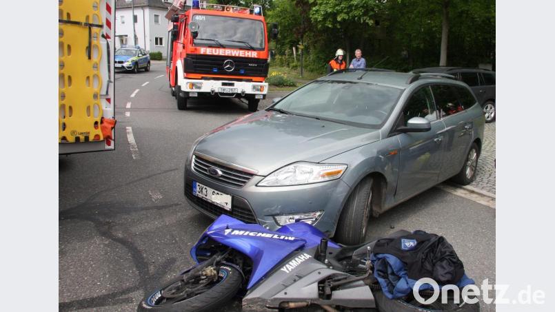 Der Unfall in Wiesau ereignete sich Freitag gegen 10.15 Uhr Bild: wro