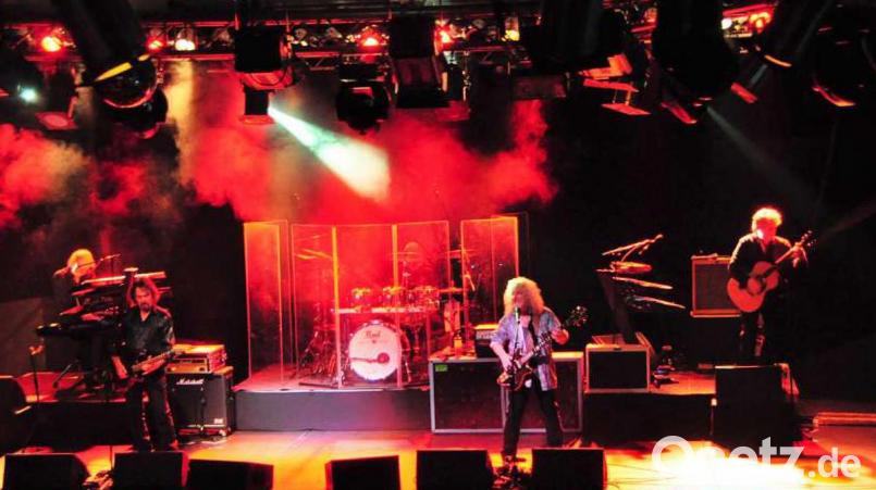 Barclay James Harvest featuring Les Holroyd (Mitte) sorgen am 20. Juli für die etwas sanfteren Töne beim Falkenberger Openair. Bild: Sabine Holroyd/exb