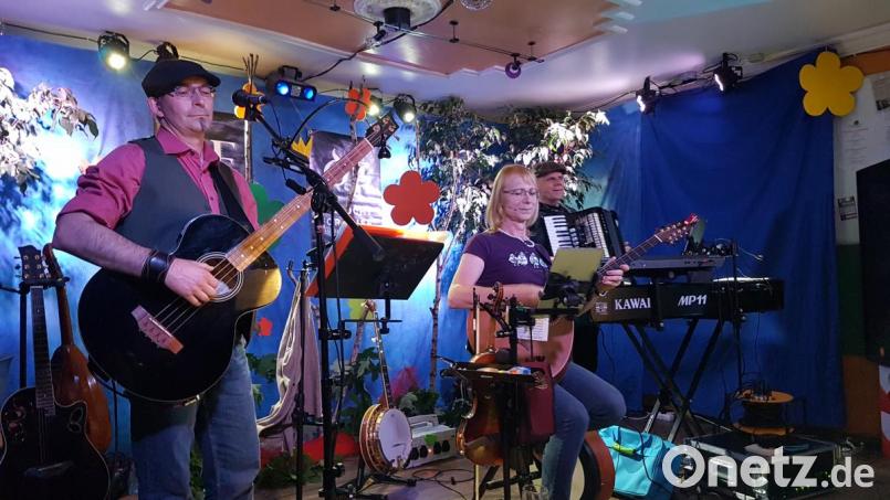 "Draiocht Foraoise" spielen Irish-Folk. Bild: Kunz