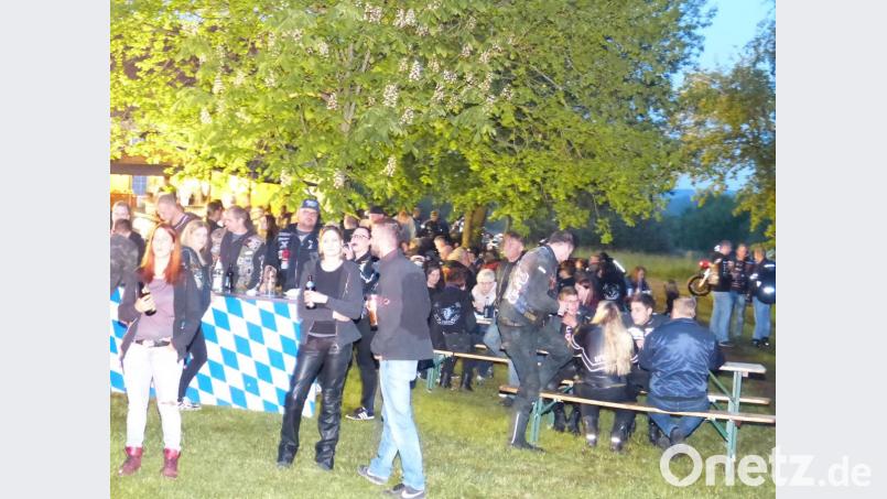 Noch zufriedenstellend war der Besuch beim 19. Motorradtreffen in Neudorf. Bild: hme