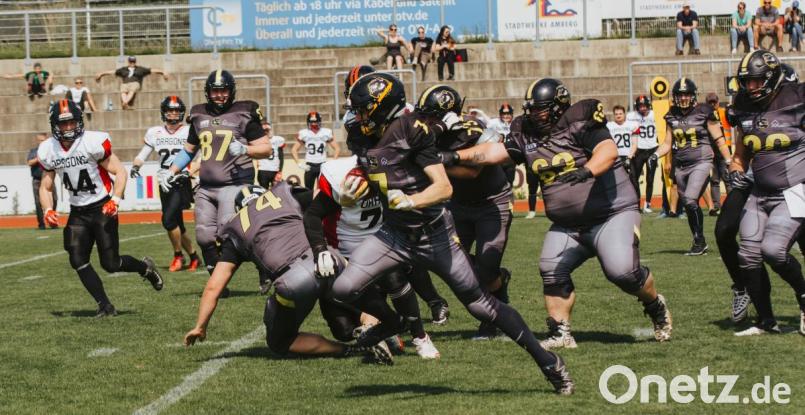 Immer wieder zeigte die Offense der Mad Bulldogs, welches Potenzial in ihr steckt, auch wenn sie viele Möglichkeiten nicht nutzte. Bild: Julie Harrer