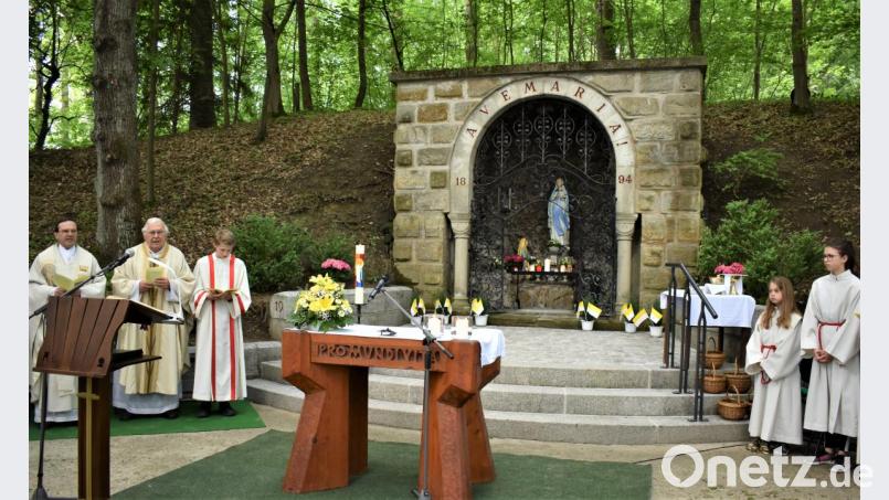 Zum 125-jährigen Jubiläum der Lourdesgrotte am Annaberg findet ein Festgottesdienst statt. Bild: rgr