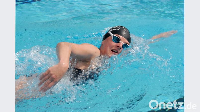 Kathrin Bachmeier schwamm bei den deutschen Jugendmeisterschaften über 100m Freistil auf Platz 15. Bild: gb