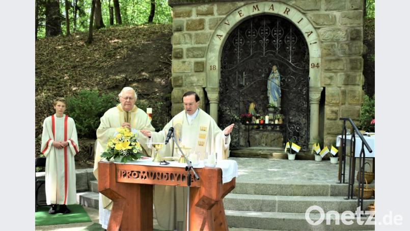 Zum 125-jährigen Jubiläum der Lourdesgrotte am Annaberg findet ein Festgottesdienst statt. Bild: rgr