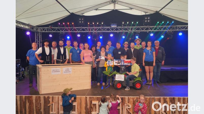 Die glücklichen Gewinner des Landwirtschaft - Quiz Bild: fvo