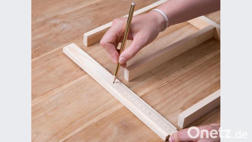 Exaktes Anzeichnen ist wichtig. Bild: DYA/Bosch