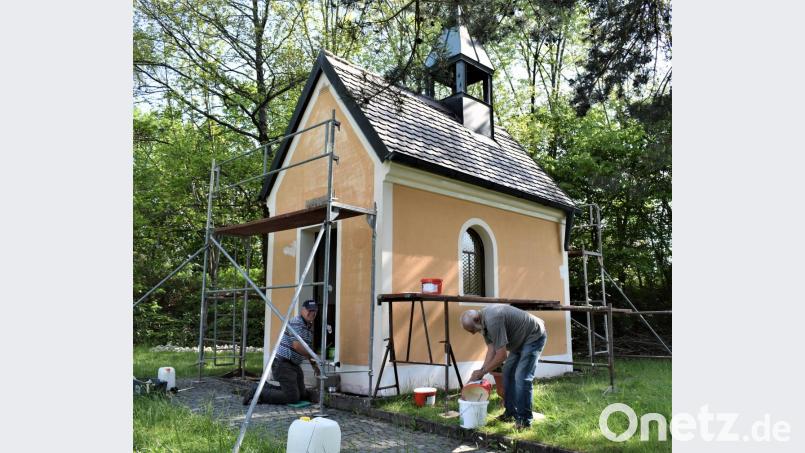 Das Alte Kircherl bekommt einen neuen Anstrich. Bild: rgr