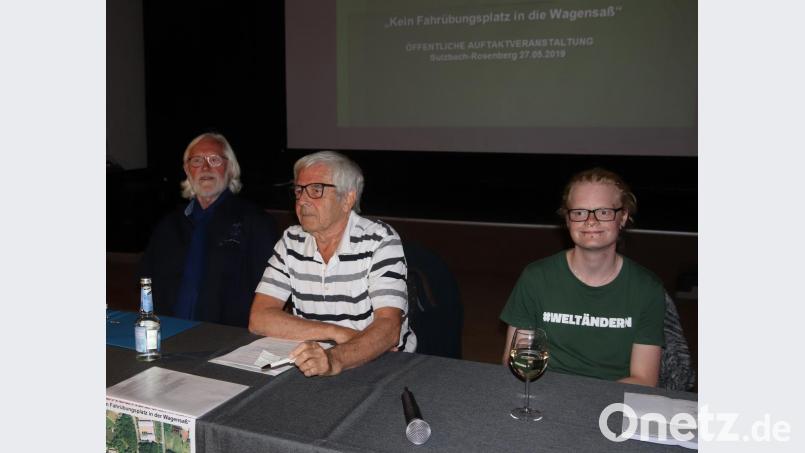 „Wir sagen was zur Wagensass“ – unter diesem Motto hatte die Bürgeraktion (BA) „Kein Fahrübungsplatz in die Wagensass“ am Montag, ins Capitol zu einer Informationsveranstaltung eingeladen. Bild: mfh
