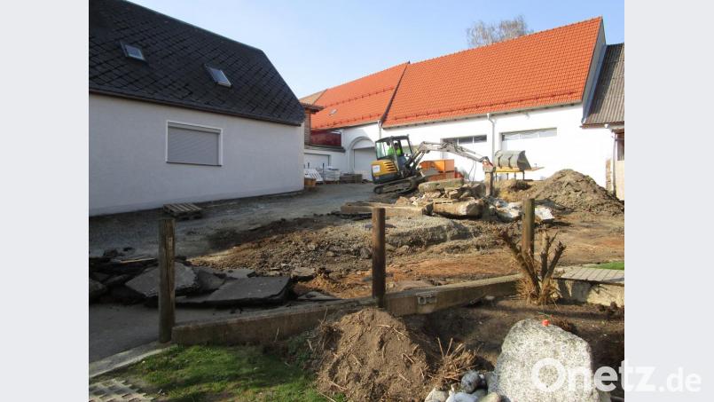 Während der Baumaßnahme. Bild: dob