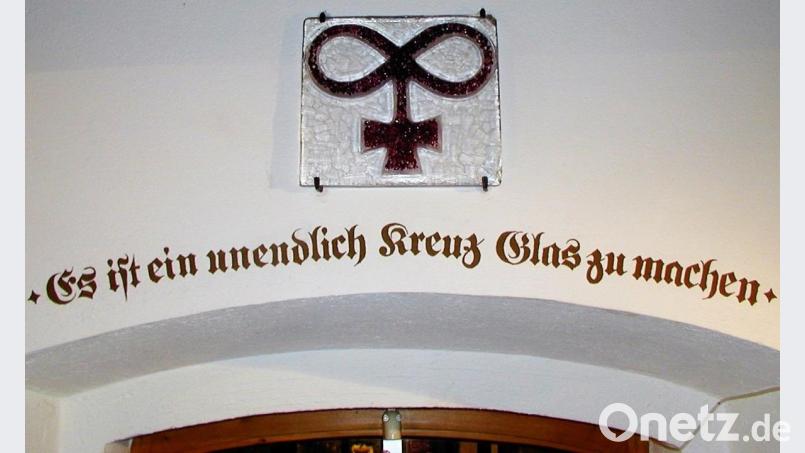 „Es ist ein unendliche Kreuz Glas zu machen“, steht im Museum in Neustadt/WN. Archivbild: cr