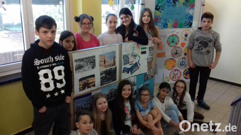 Das Projekt &quot;Krieg und Frieden&quot; brachte die Kinder zum Nachdenken.