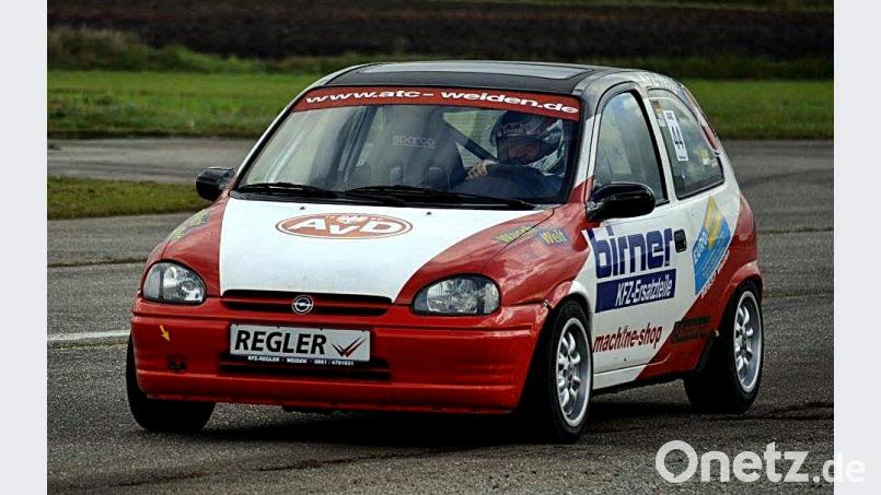 Das Clubauto des ATC hat bereits beim Slalom im vergangenen Jahr Gas gegeben. Bild: R. Kreuzer