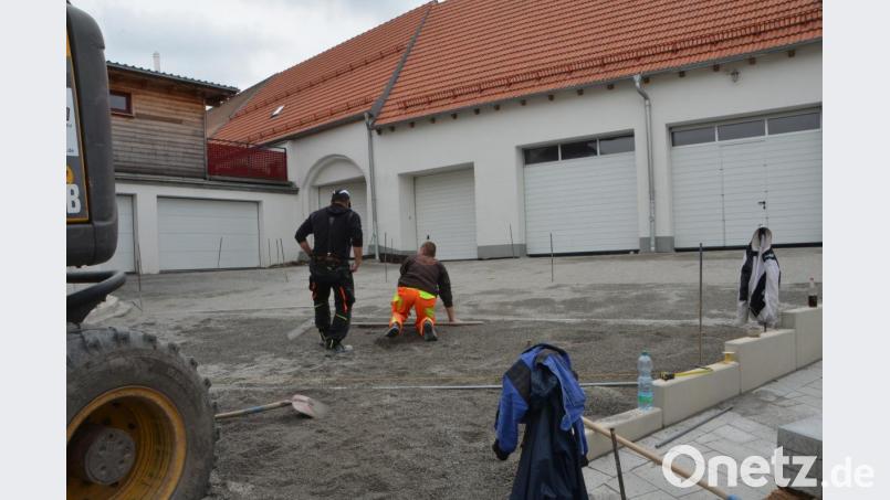Im Vorher- und Nachher-Vergleich ist eine deutliche Aufwertung der Hinterhöfe, angrenzend an die Lange Gasse, festzustellen. Bild: dob