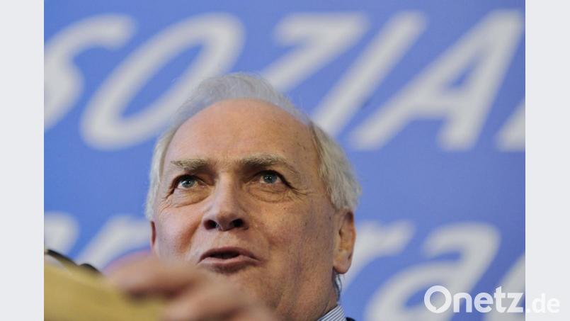 Fritz Schösser ist überraschend mit 71 Jahren gestorben. Bild: Andreas Gebert