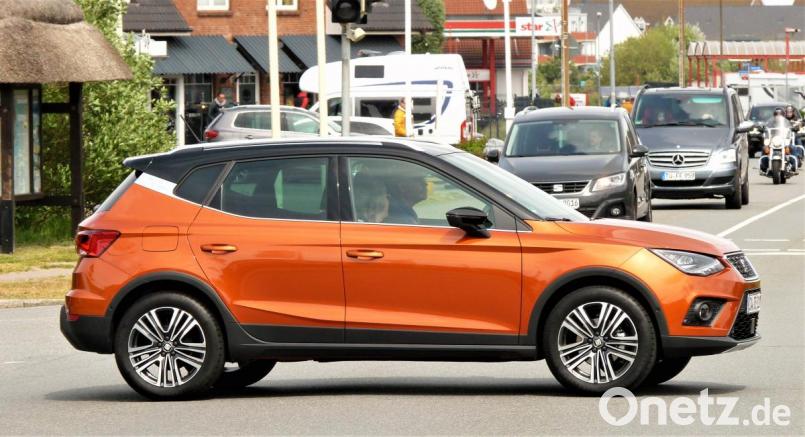 Komprimiertes Erdgas ist eine vielfach bewährte, sichere und serienerprobte Alternative zu den herkömmlichen Verbrennungsmotoren. Im Bild der neue Seat Arona mit dem 1.0 TGI-Motor im sportlichen FR-Trimm. Bild: bz