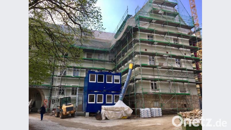 Die Klosterburg Kastl wird zur Polizei-Hochschule umgebaut. Bild: upl