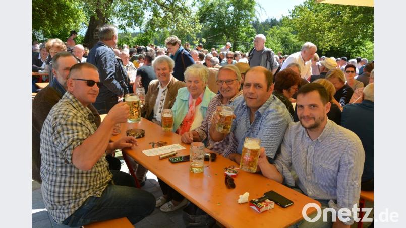 Über eine volles Haus am Feiertag Christi Himmelfahrt freute sich der Kapplwirt. Bild: jr