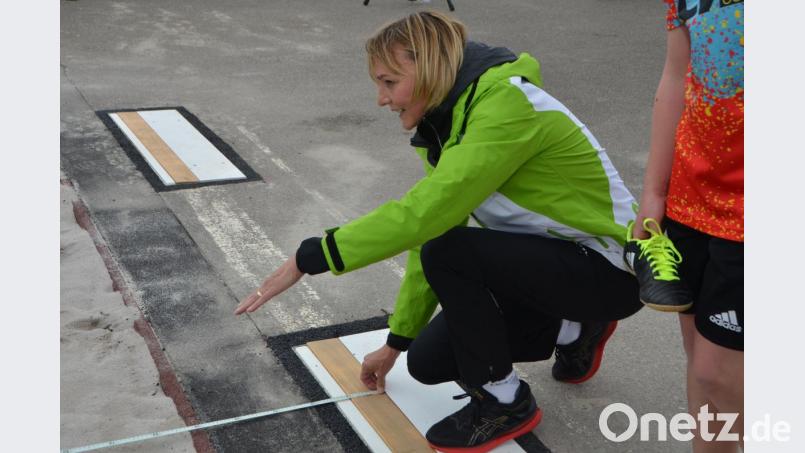&quot;Lauf dich fit&quot; heißt es beim Barmer-Aktionstag an den Pleysteiner Zottbachtalschulen. Bild: dob