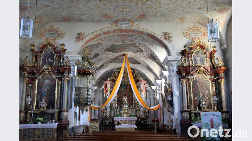 Die Kirche St. Martin in Luhe bildet den würdigen Rahmen für die Jubiläumsgottesdienst des Frauenbundes. Bild: Gerhard Götz
