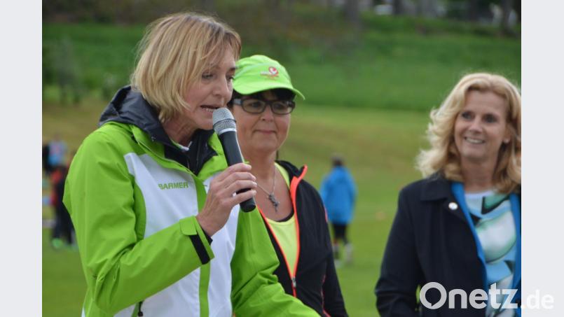 Auch zweite Bürgermeisterin Andrea Lang (rechts) war mit von der Partie. Bild: dob