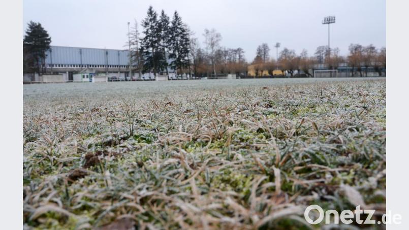 Die zwei Kunstrasenplätze für die SpVgg SV Weiden sind gesetzt. Wer darauf alles spielen darf, darüber wird noch diskutiert. Bild: Gabi Schönberger